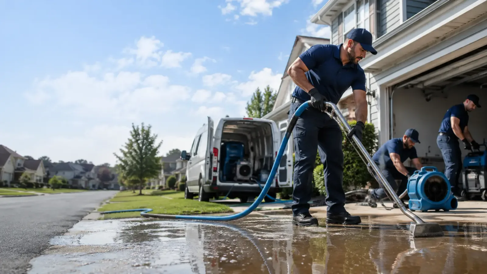 Flood Damage Restoration in Goodrich, MI